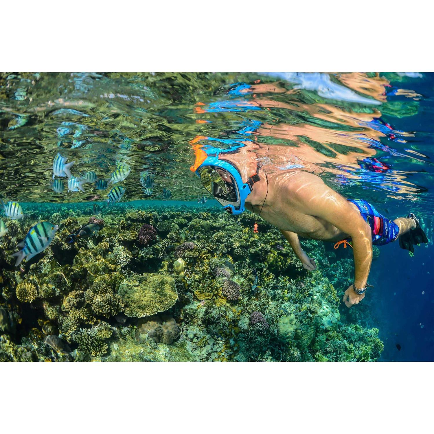 Ocean Reef Aria QR+ Full Face Snorkeling Mask - Image 4