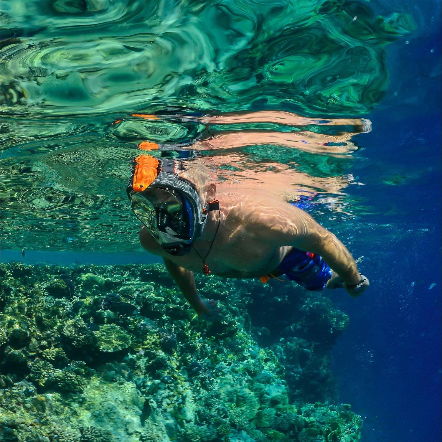 Ocean Reef Aria QR+ Full Face Snorkeling Mask - Image 3