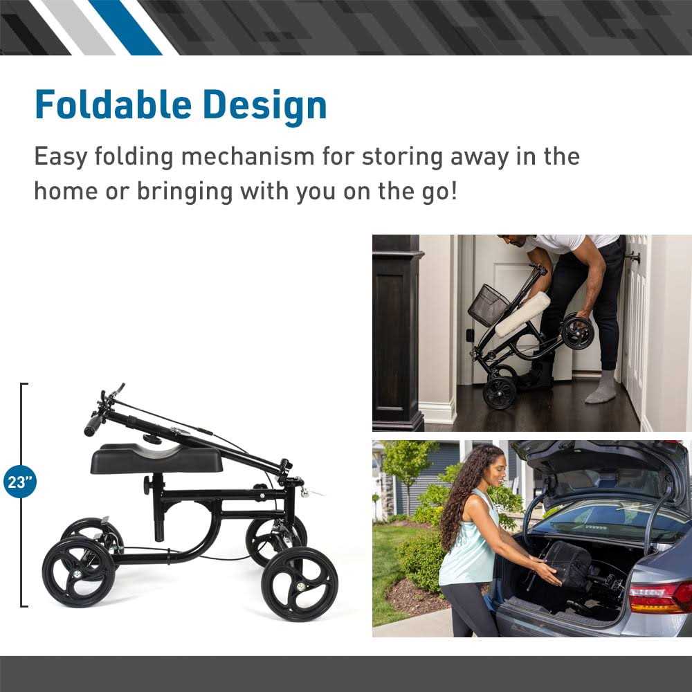 BodyMed Knee Walker for Leg Knee Knee Scooter - Image 4