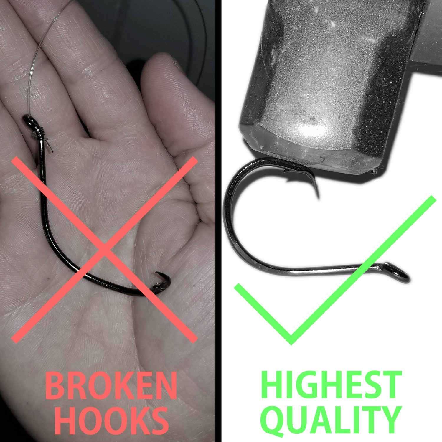 Alternative view of Catfish Sumo Heavyweight Catfish Hooks Offset Octopus Circle Hooks