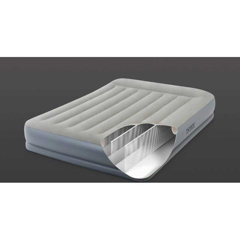 Intex Raised 16 Air Mattress with Hand Held 120V Pump - Image 4