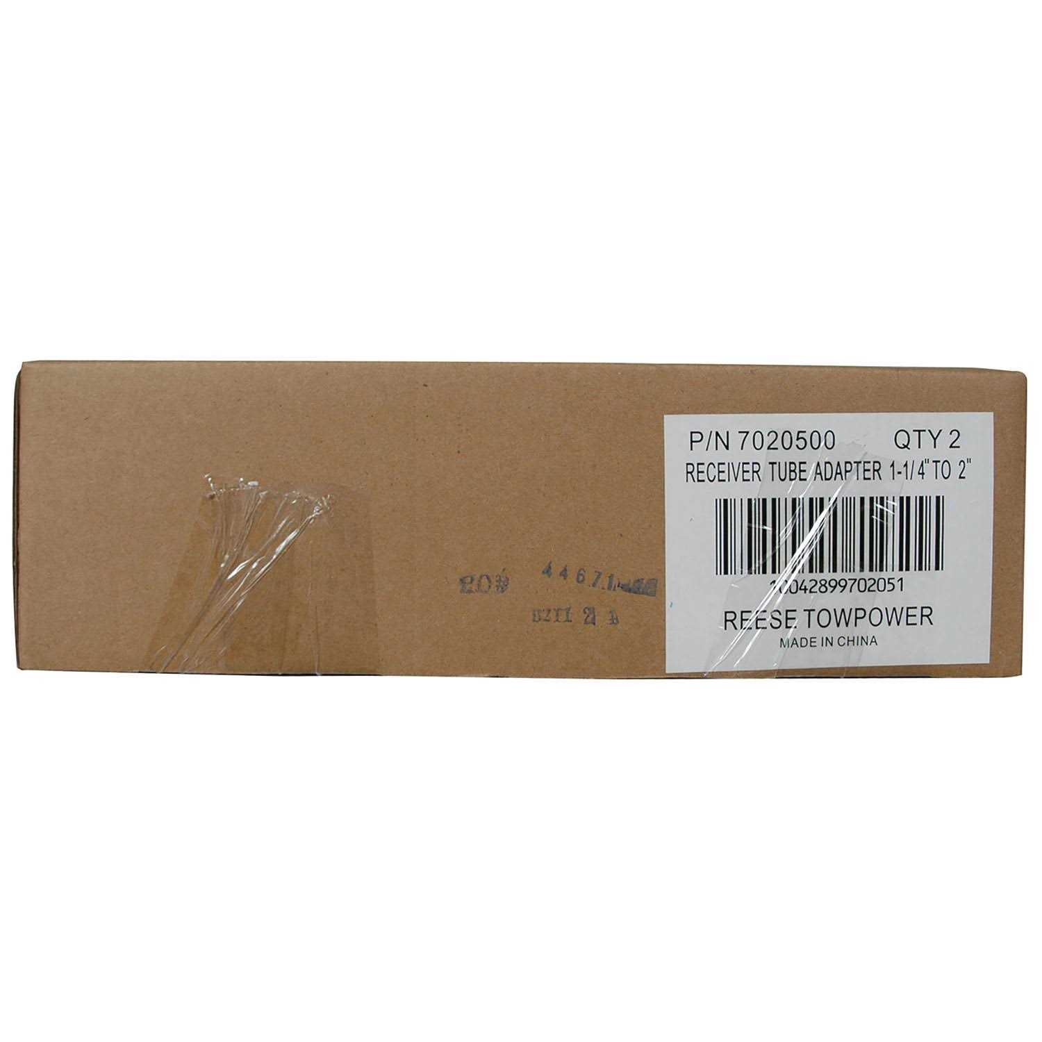 Reese Towpower 7020500 Receiver Adapter - Image 3