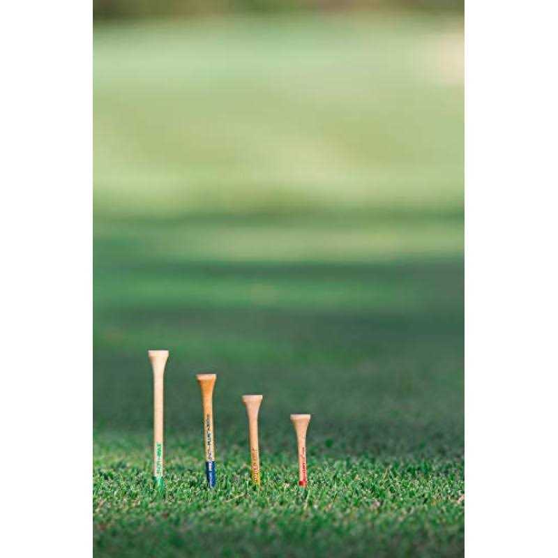 Martini 2 Golf Tees - 2 inch - Virtually Unbreakable - White - Image 3