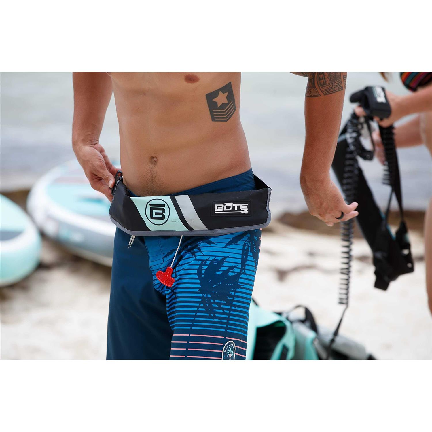Alternative view of Bote Inflatable Belt PFD
