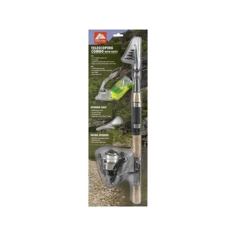 Ozark Trail 6'6 inch 3000 M Telescopic Combo w/ Baits - Image 5