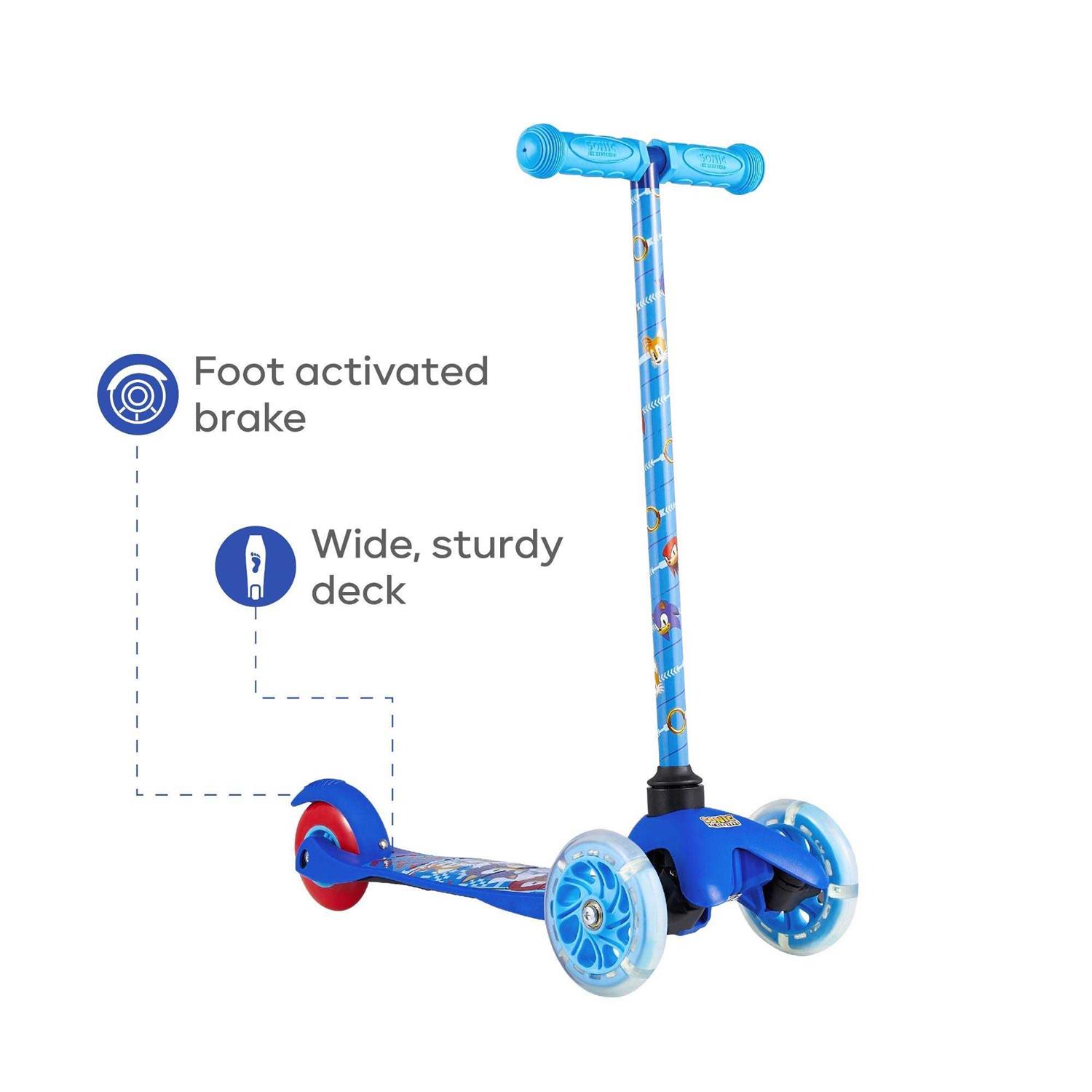 Voyager Scooter for Kids Ages 3-5 Extra Wide Deck & Light Up Wheels - Image 4
