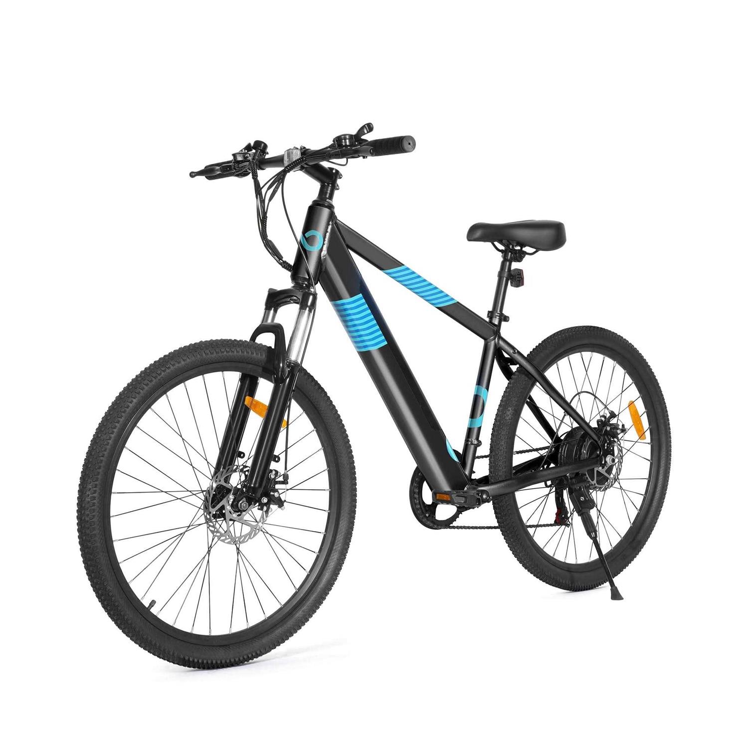 Kistp 350w Electric Bike 26 inch Electric Mountain Bike for Adults 36V Built-in Hidden Removable Battery with Shimano 7 Speed City Commuter Bike