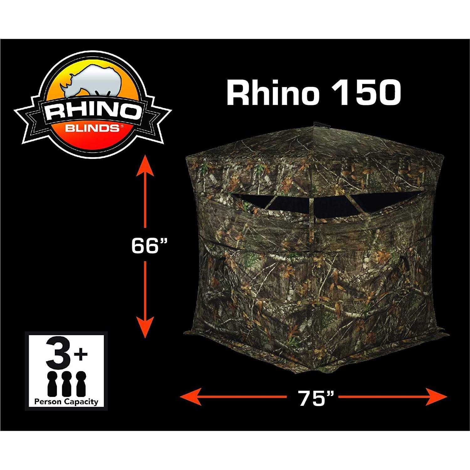 Rhino Blinds R-200 Realtree Edge Camo Ground Blind - Image 3