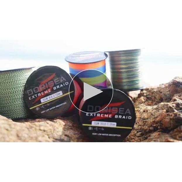 Dorisea Extreme Braid 100% Pe Multi-Color Braided Fishing Line 109Yards-2187Yards 6-550Lb Test Fishing Wire Fishing String - Image 4