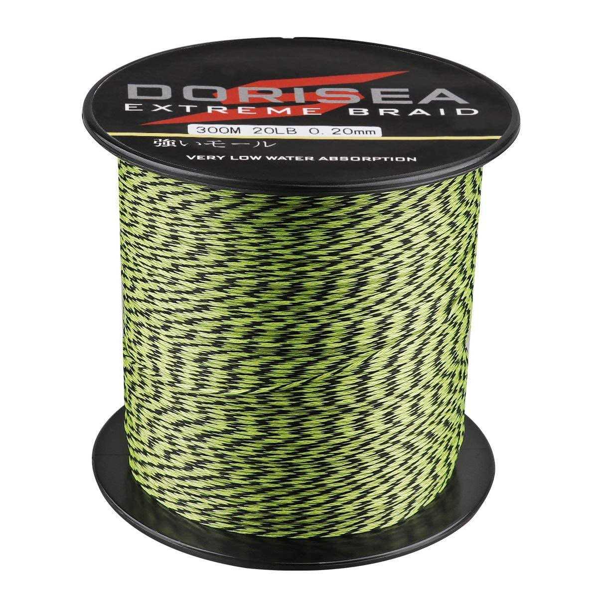 Dorisea Extreme Braid 100% Pe Multi-Color Braided Fishing Line 109Yards-2187Yards 6-550Lb Test Fishing Wire Fishing String - Image 4
