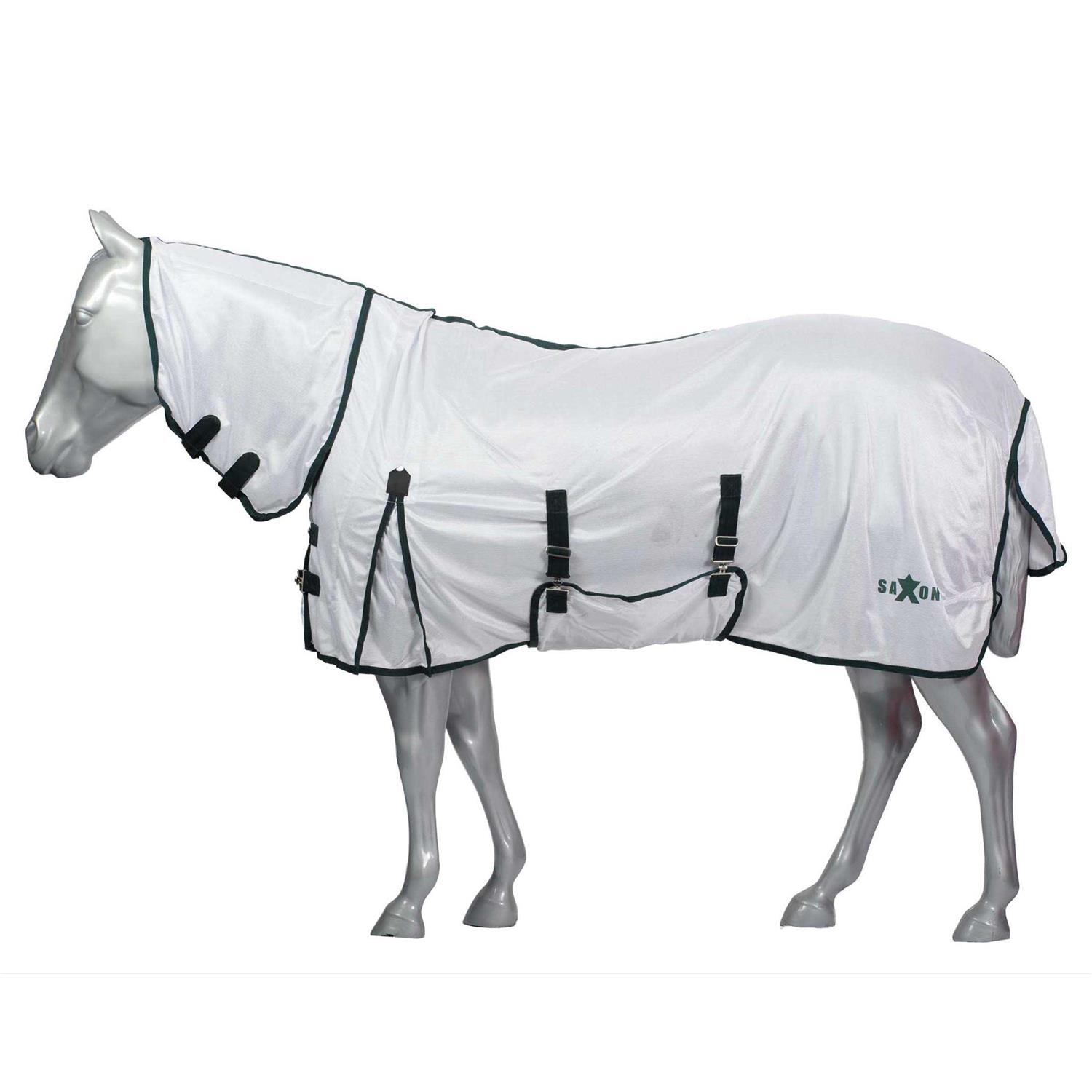 Saxon Mesh with Gusset Belly Wrap Standard Neck Fly Sheet - Image 3