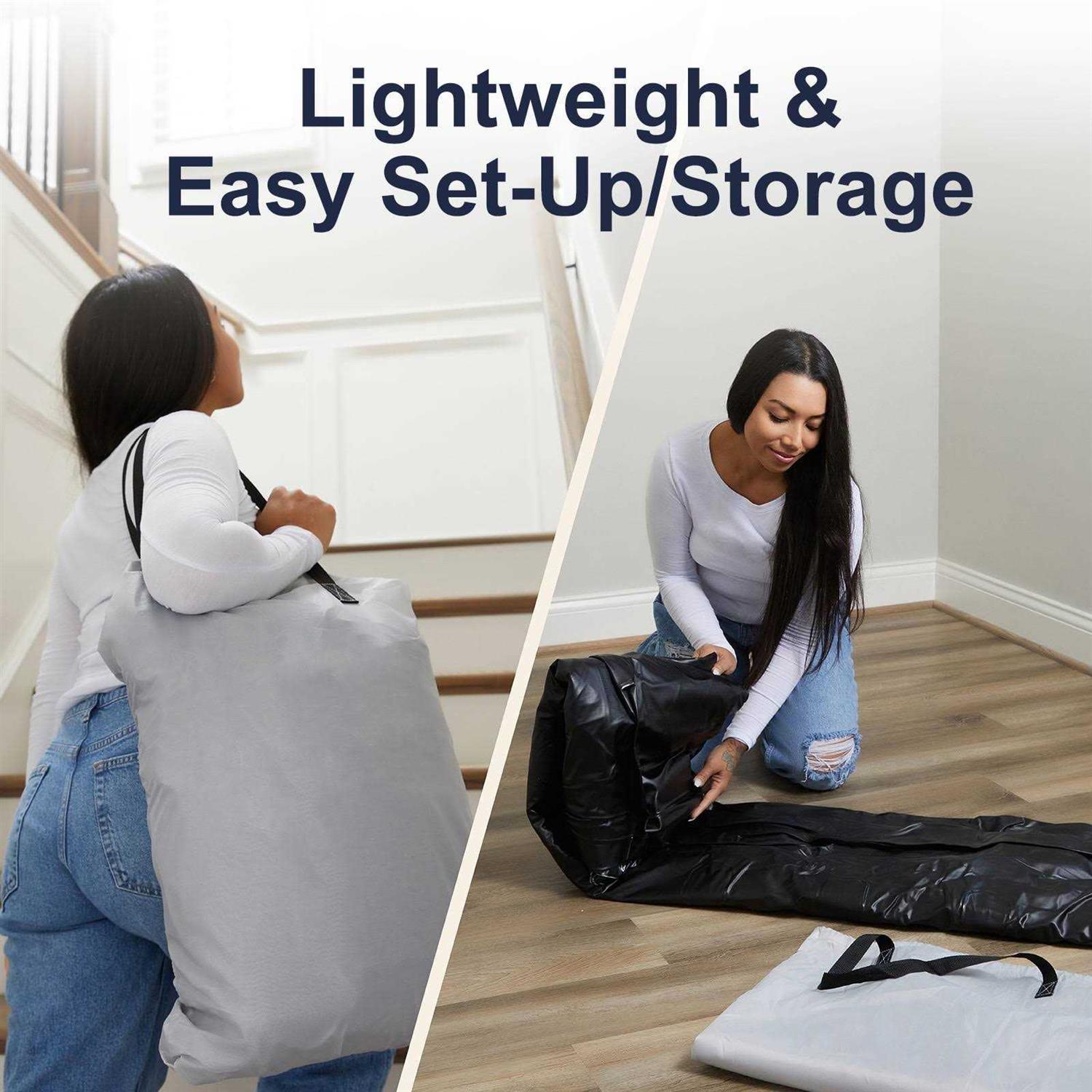 18 inch Twin Size Air Mattress with Built-in-Pump - Image 5