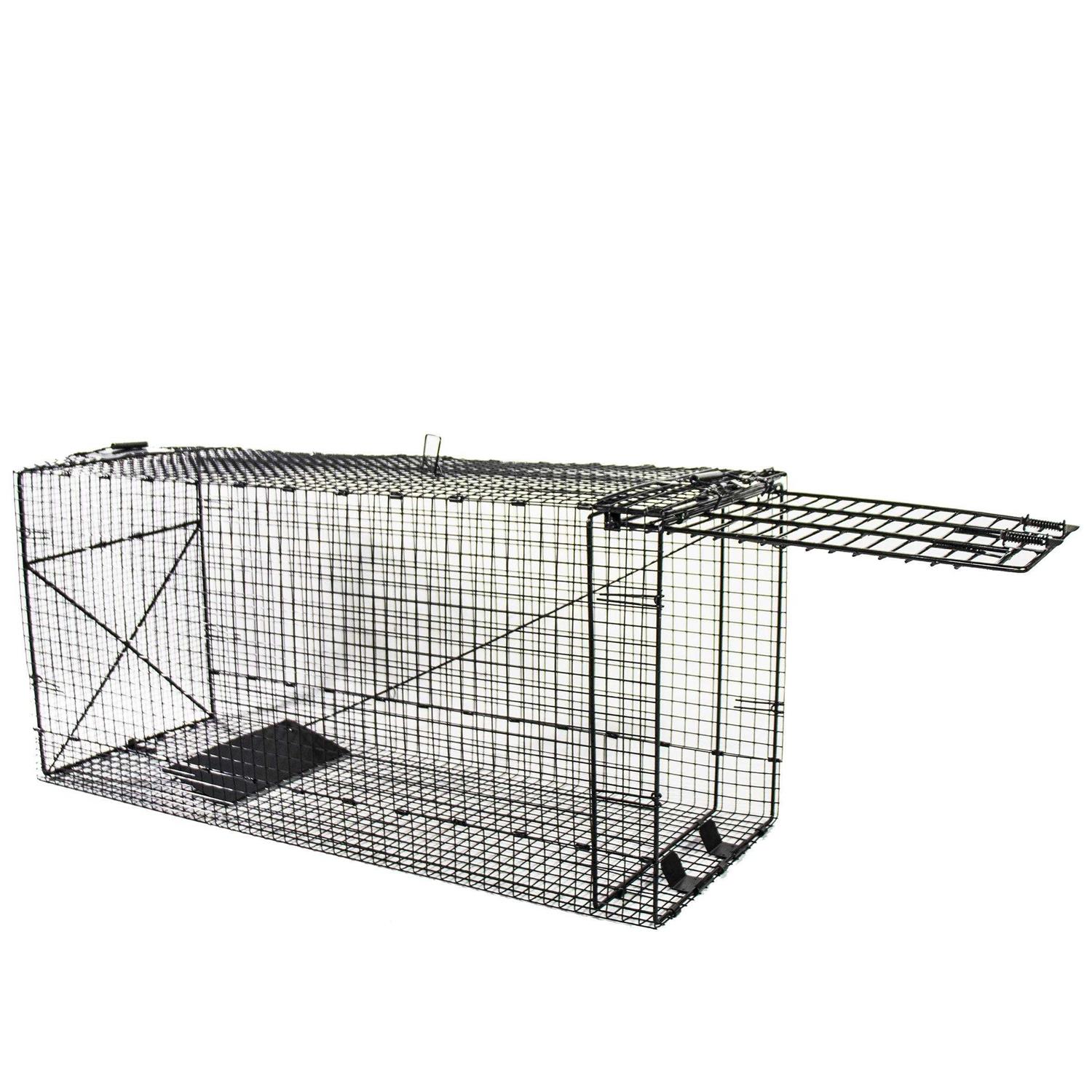 Humane Way Folding 50 Inch Live Humane Animal Trap Safe Traps for All Animals - Image 3