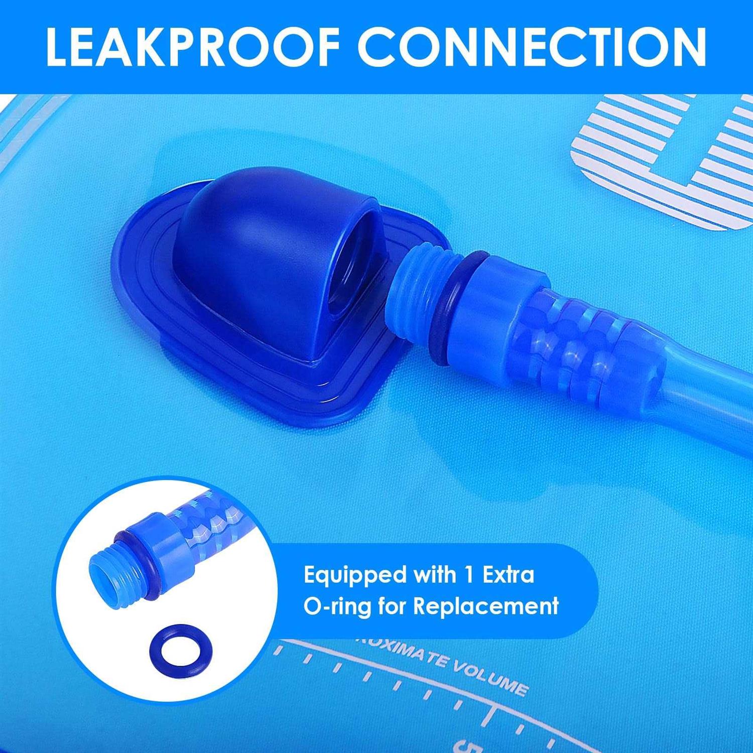 Utobest Water Bladder,Hydration Bladder 1L 1.5L 2L 3L Water Bladder for Hiking Backpack - Image 5