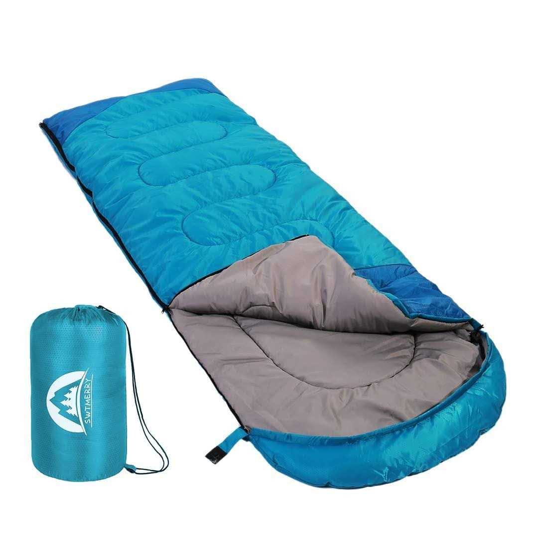 SWTMERRY Sleeping Bag 3 Seasons Warm & Cool Weather