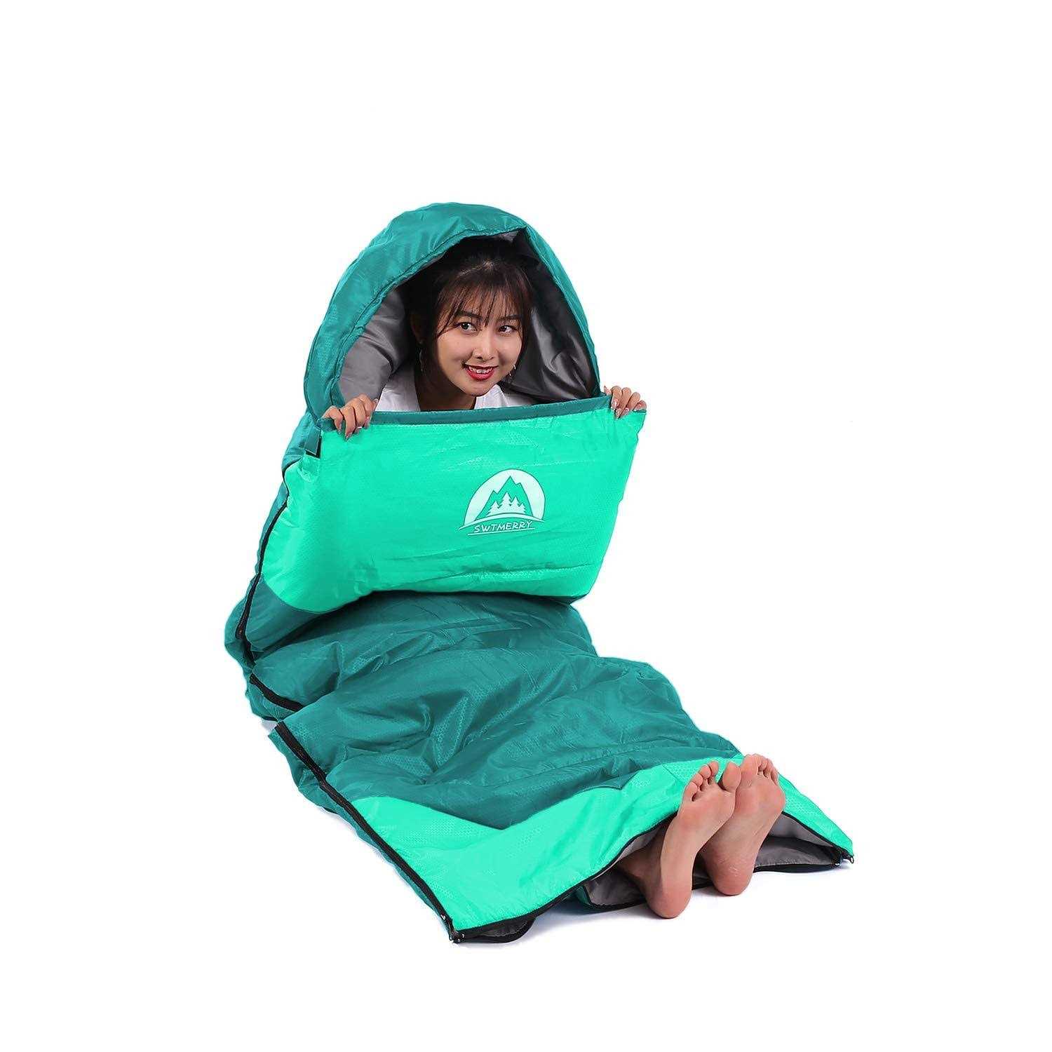 SWTMERRY Sleeping Bag 3 Seasons Warm & Cool Weather - Image 3