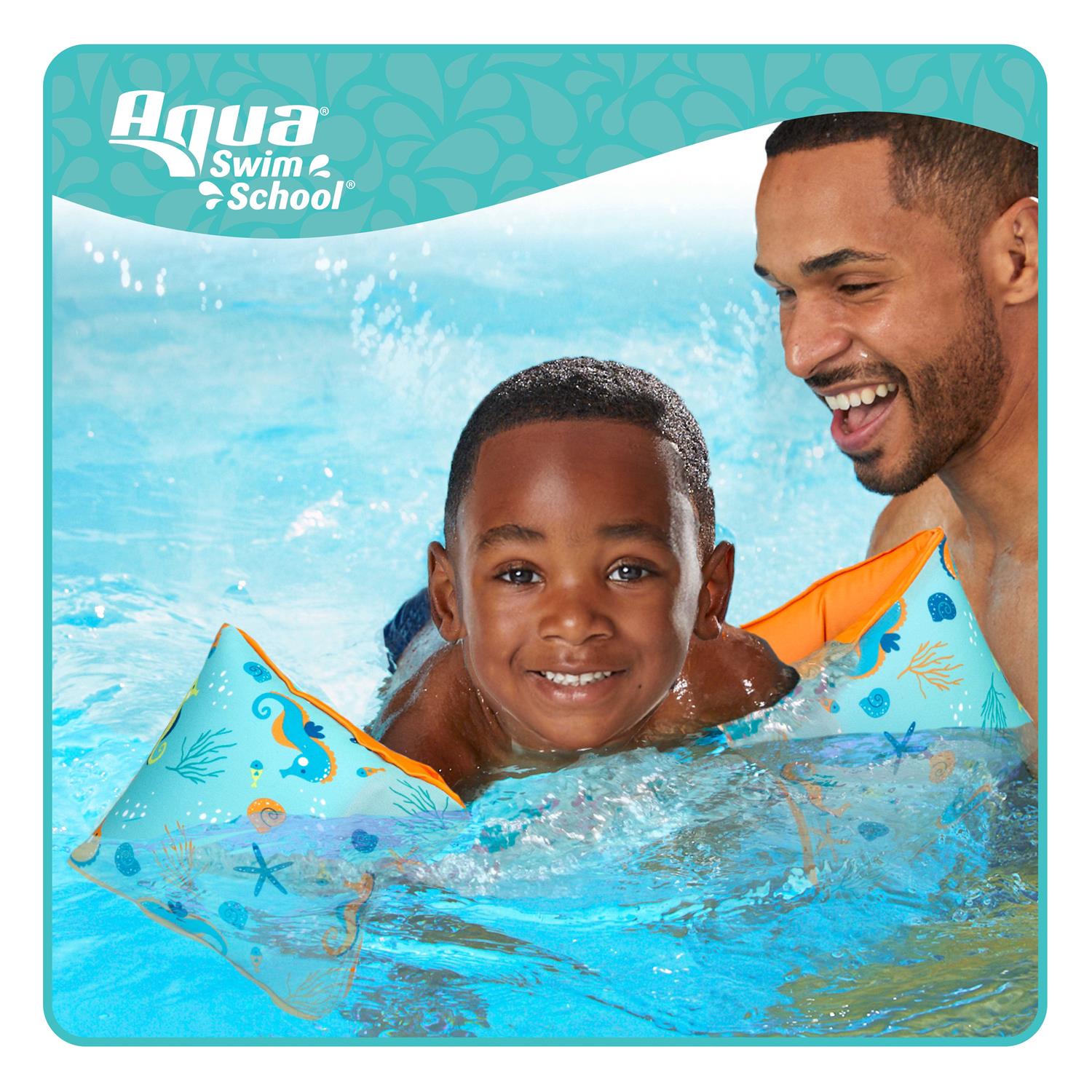 Swimschool Adjustable Child Arm Pool Inflatable Floaties Size Medium/Large - Image 4