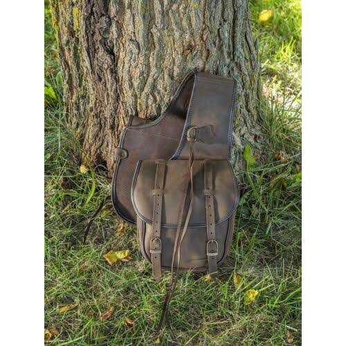 Tough 1 Soft Leather Saddle Bag - Image 2