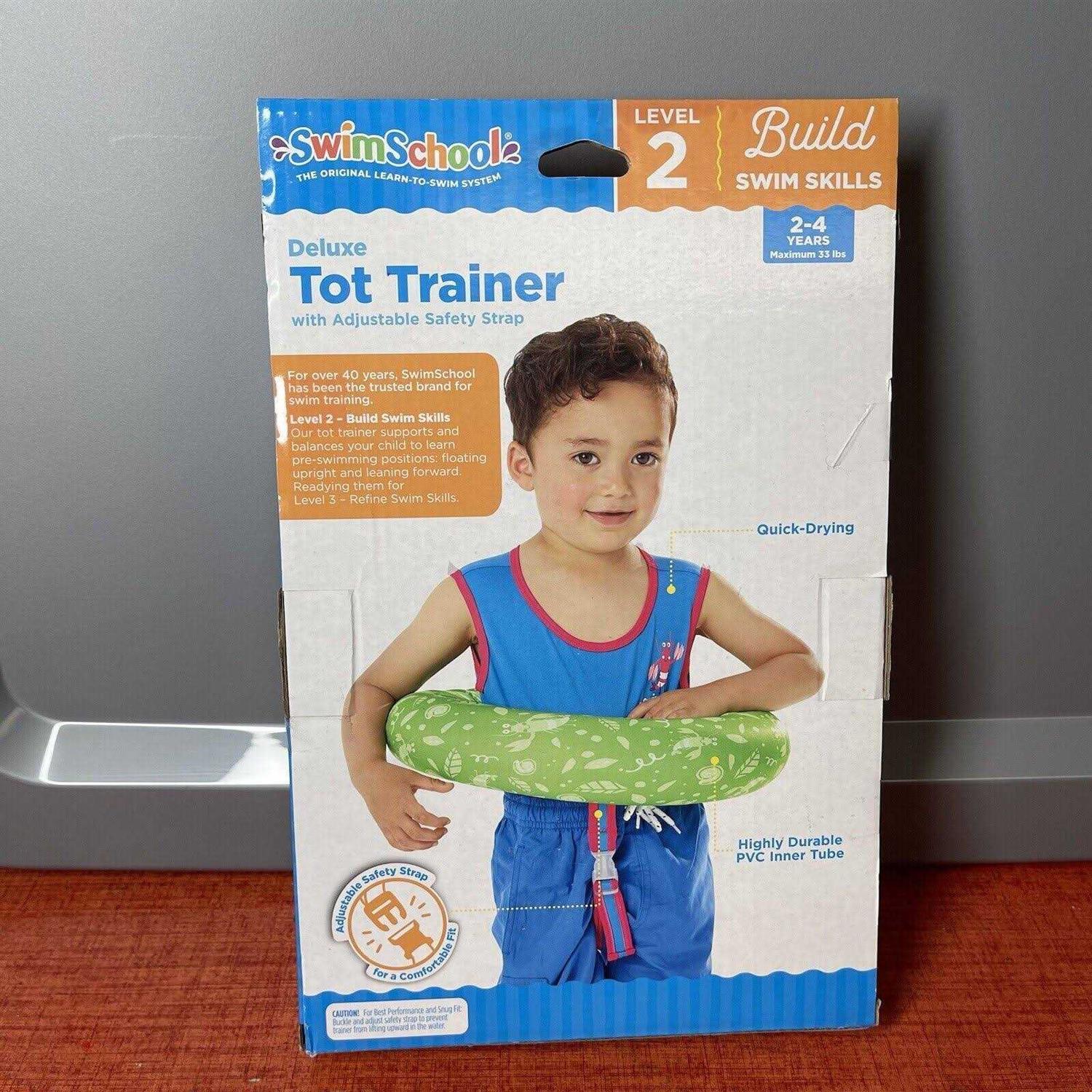 Alternative view of SwimSchool Swim School Deluxe Tot Trainer Level 2 Green 2-4 Years W/adjustable Strap Unisex