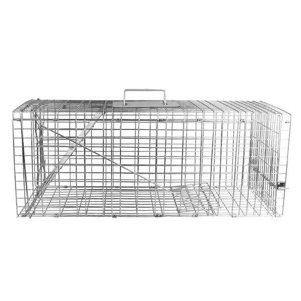 iMounTEK Humane Trap Cage Catch Release Live Small Animal Rodent Cage Collapsible Metal Wire - Image 2