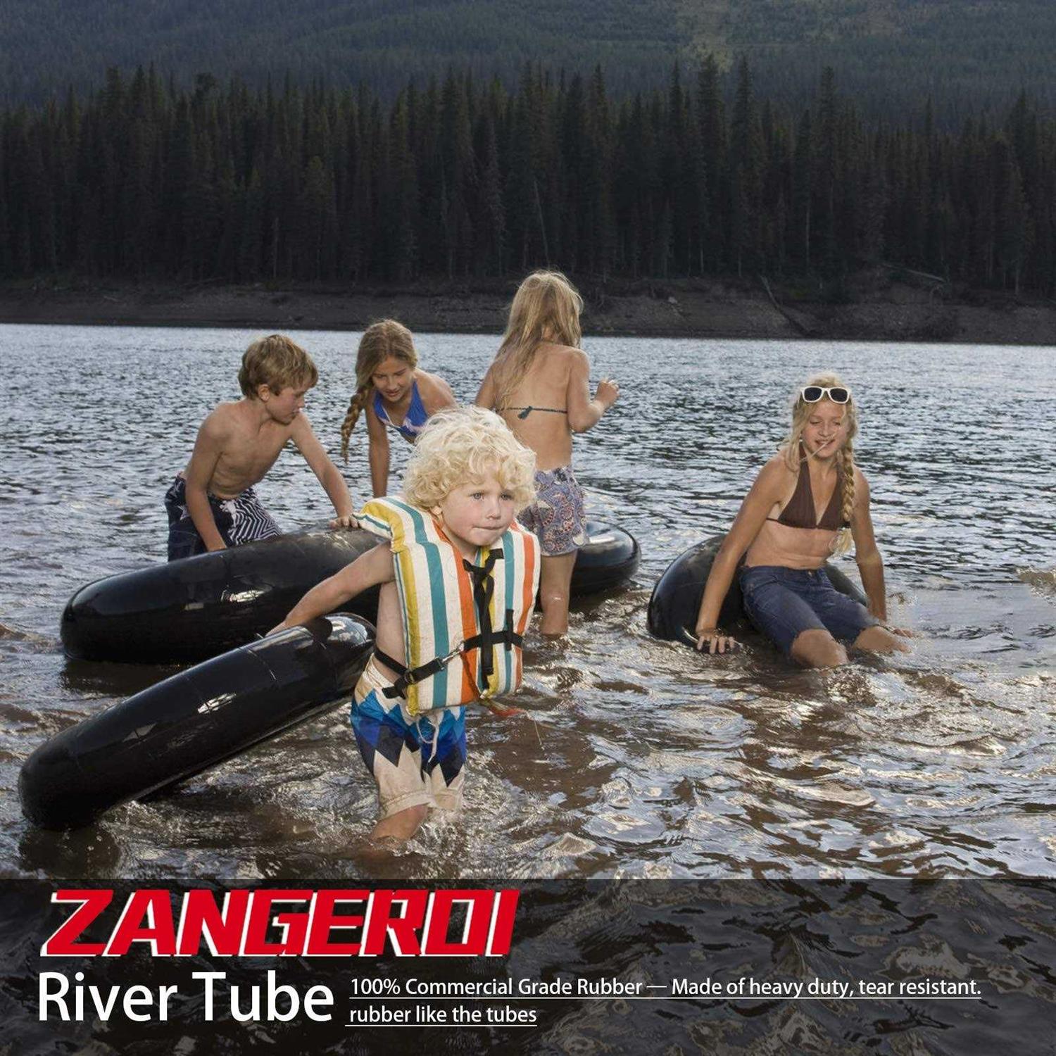 ZANGEROI River Tube for Floating Heavy Duty Rubber Snow Tube River Tube - Image 3