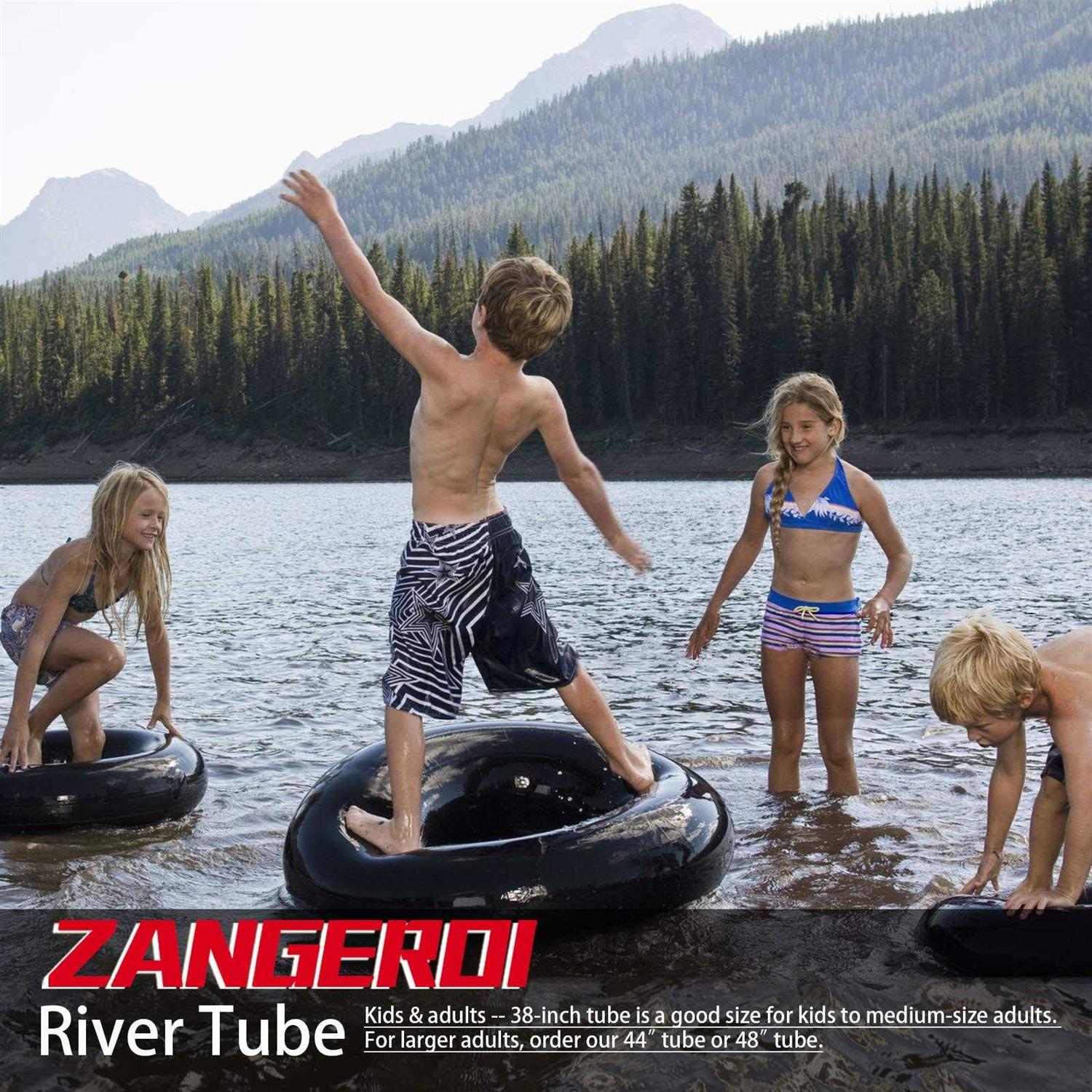ZANGEROI River Tube for Floating Heavy Duty Rubber Snow Tube River Tube - Image 5