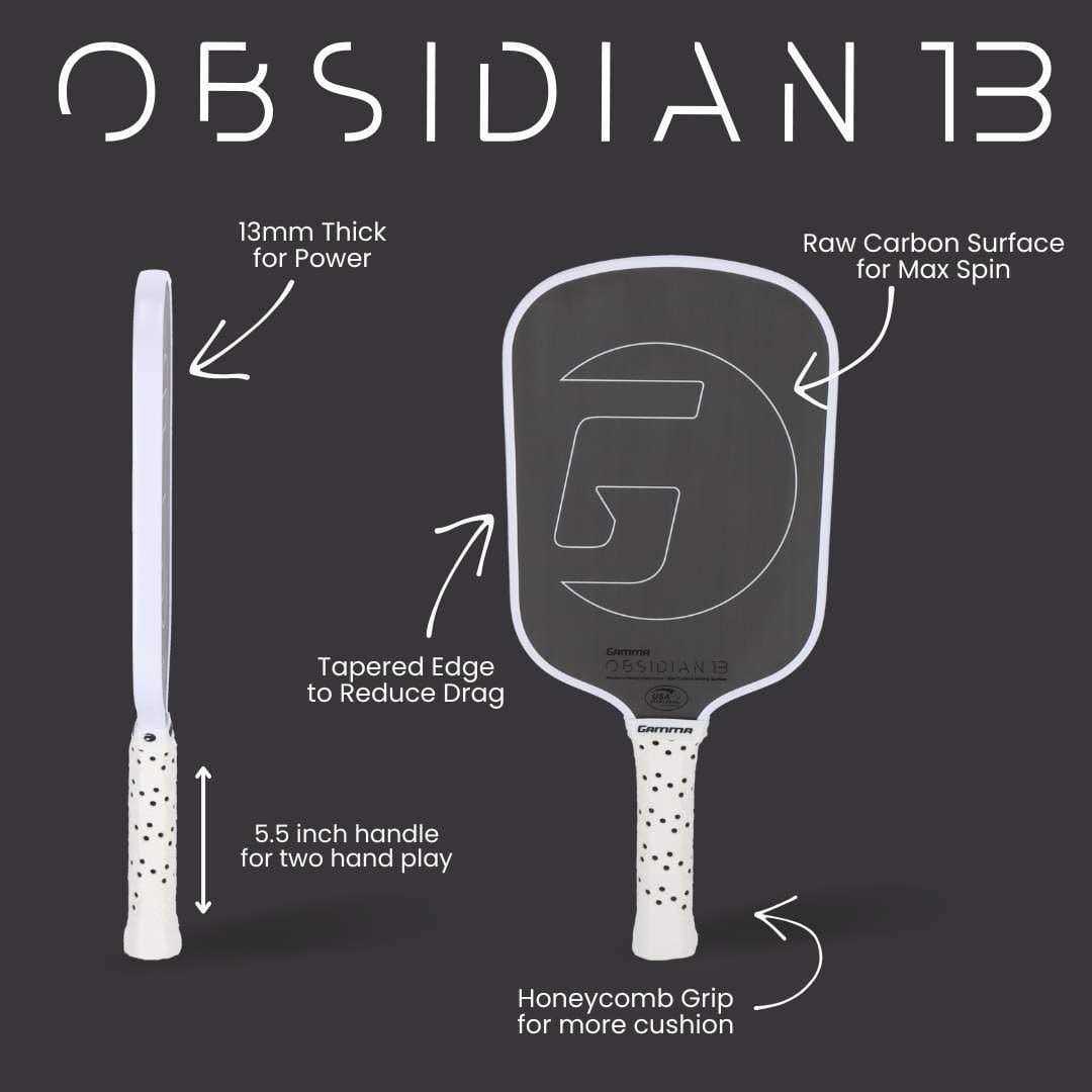Gamma Obsidian Pickleball Paddle - Image 2