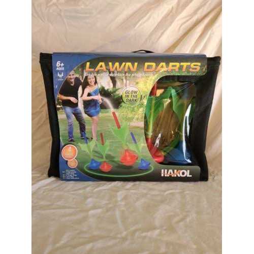 HAKOL Lawn Darts Game Glow in The Dark Outdoor Backyard Toy for Kids & Adults - Image 4