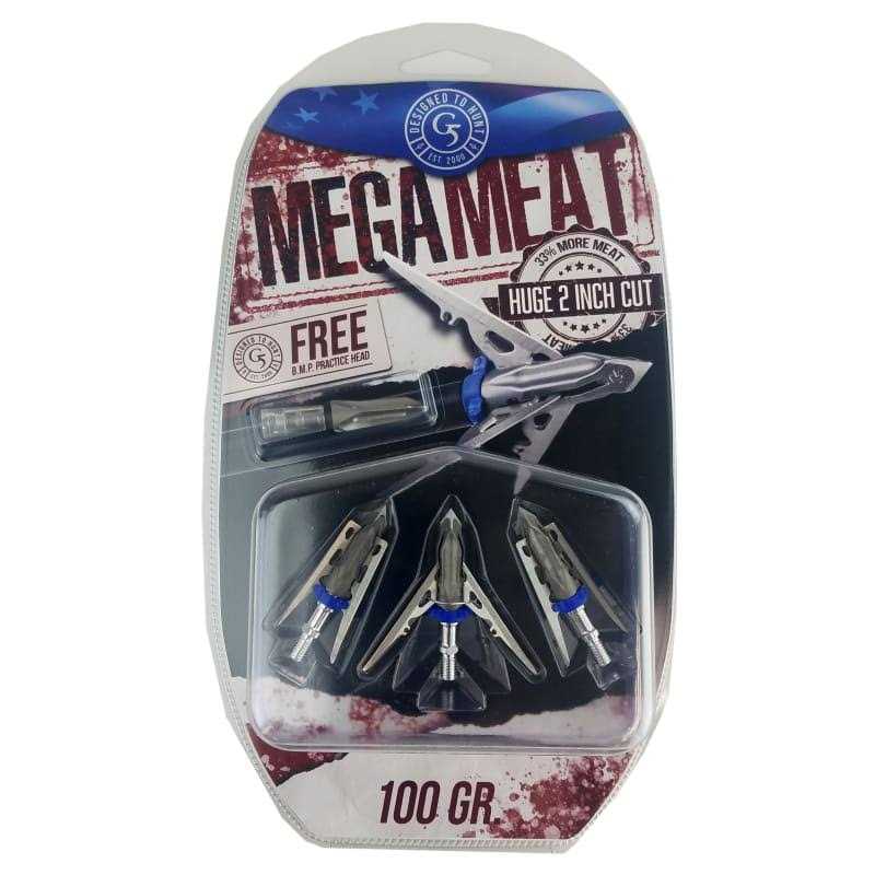 G5 Megameat 100 Grain Broadhead 3 Pk - Image 5