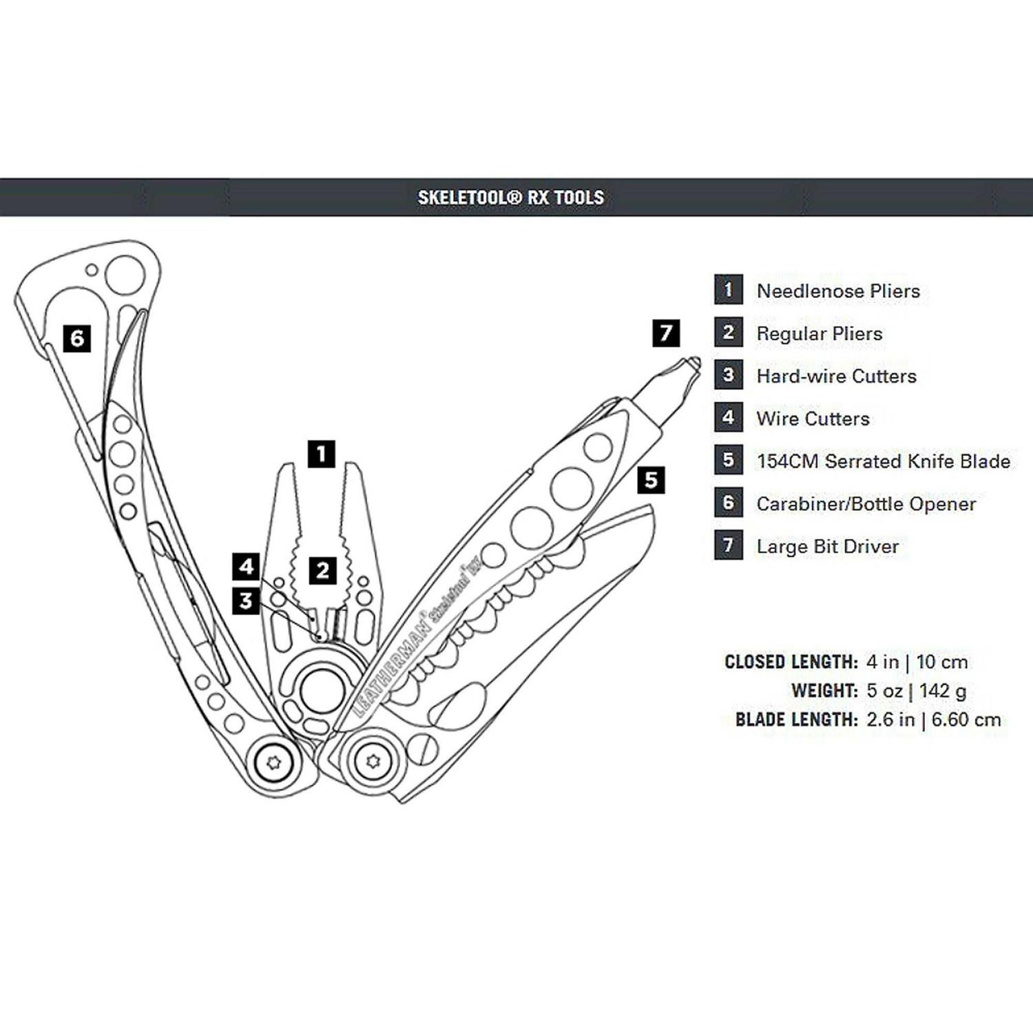 Leatherman Skeletool RX Multi-Tool - Image 2