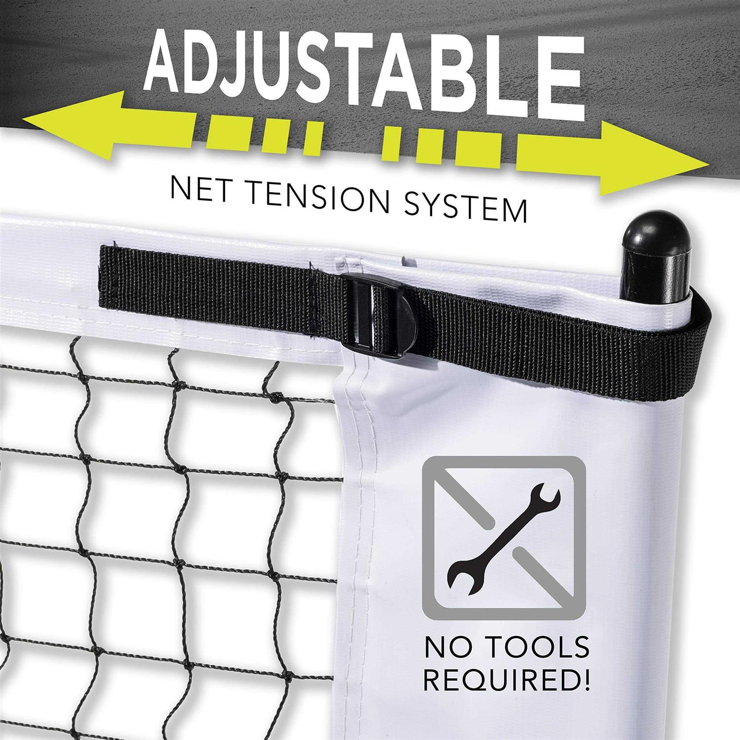 Franklin Official Size Pickleball Net with Wheels - Image 2