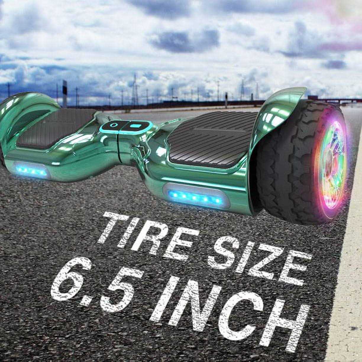 Bluetooth Hoverboard Hover Board with 6.5 inch Wheels Built-in Wireless Speaker Bright LED Lights - Image 5