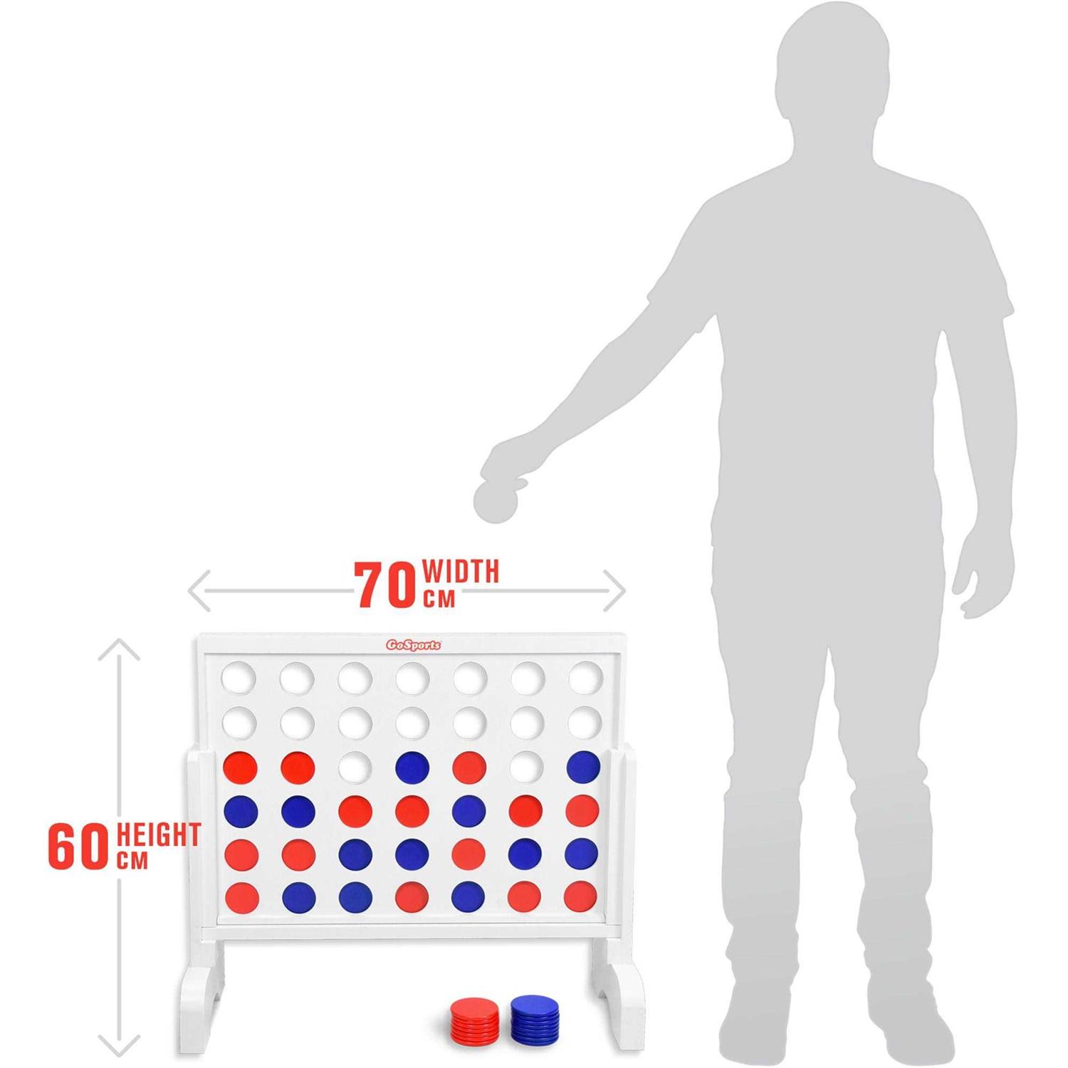 GoSports Giant 4-in-a-Row Game - Image 2