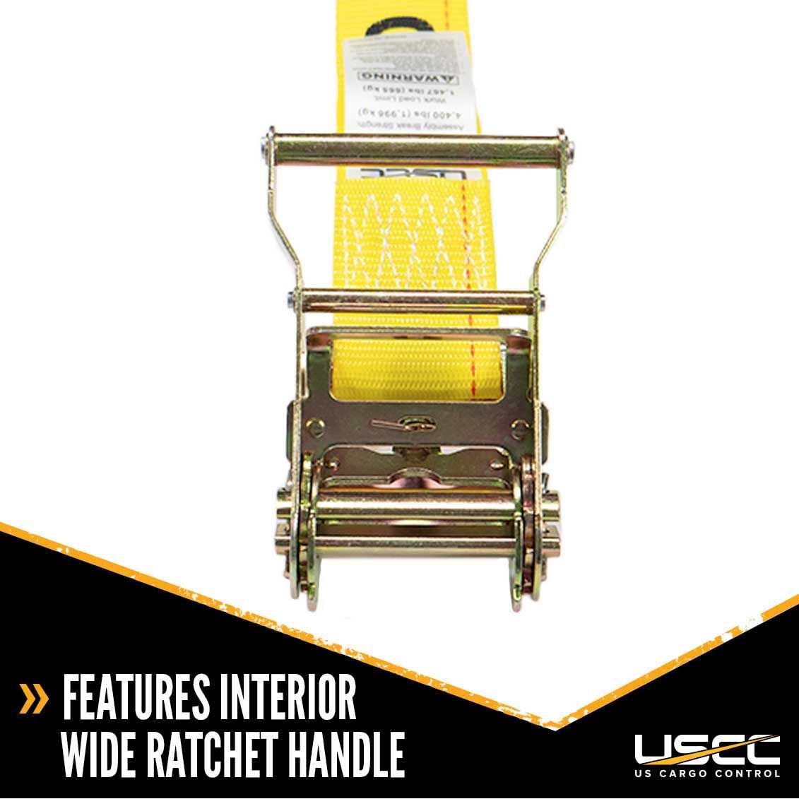 US Cargo Control Endless Ratchet Straps 2 Inch Wide X 10 Foot Long - Image 4