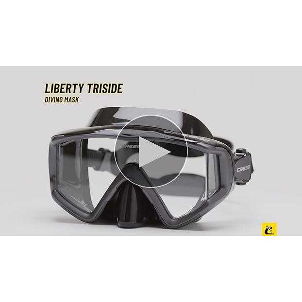 Cressi Liberty Triside SPE Diving Mask - Image 5
