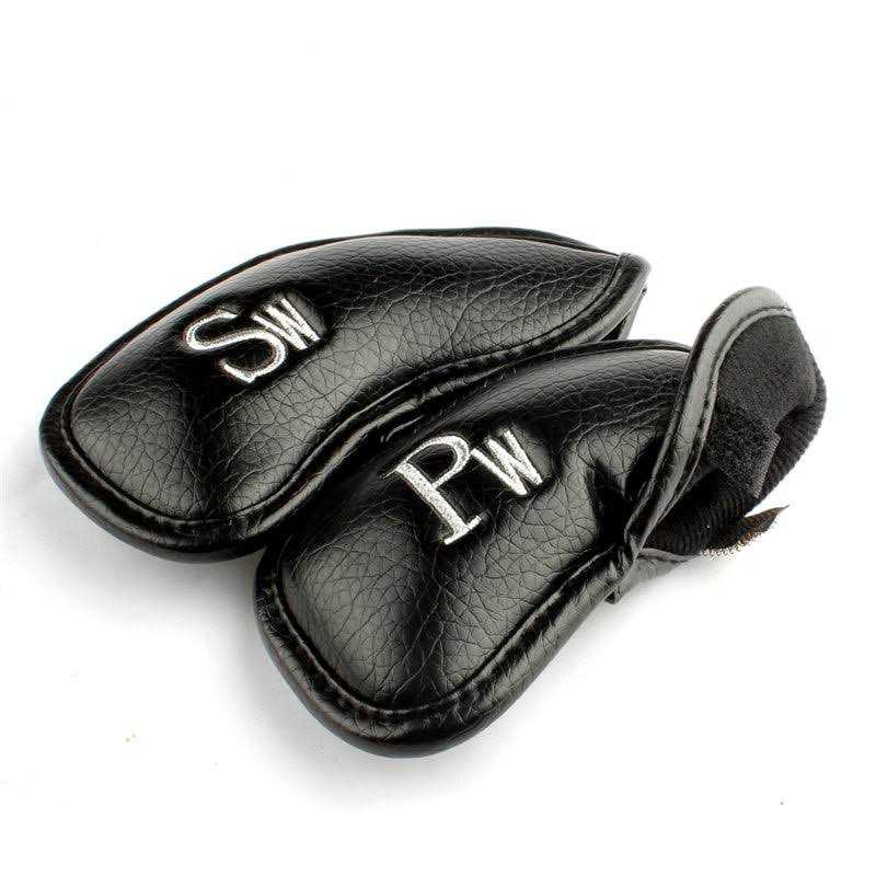 Craftsman Golf 12pcs Thick Synthetic Leather Golf Iron Head Covers Set Headcover Fit All Brands Callaway - Image 3