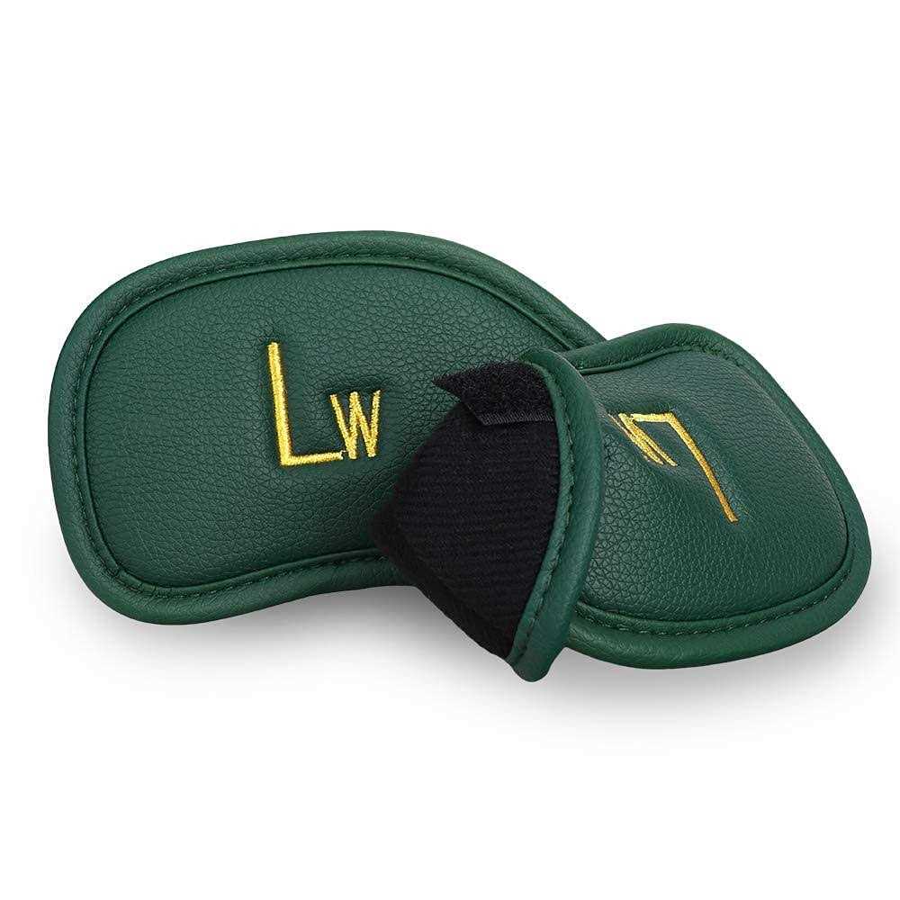 Craftsman Golf 12pcs Thick Synthetic Leather Golf Iron Head Covers Set Headcover Fit All Brands Callaway - Image 4