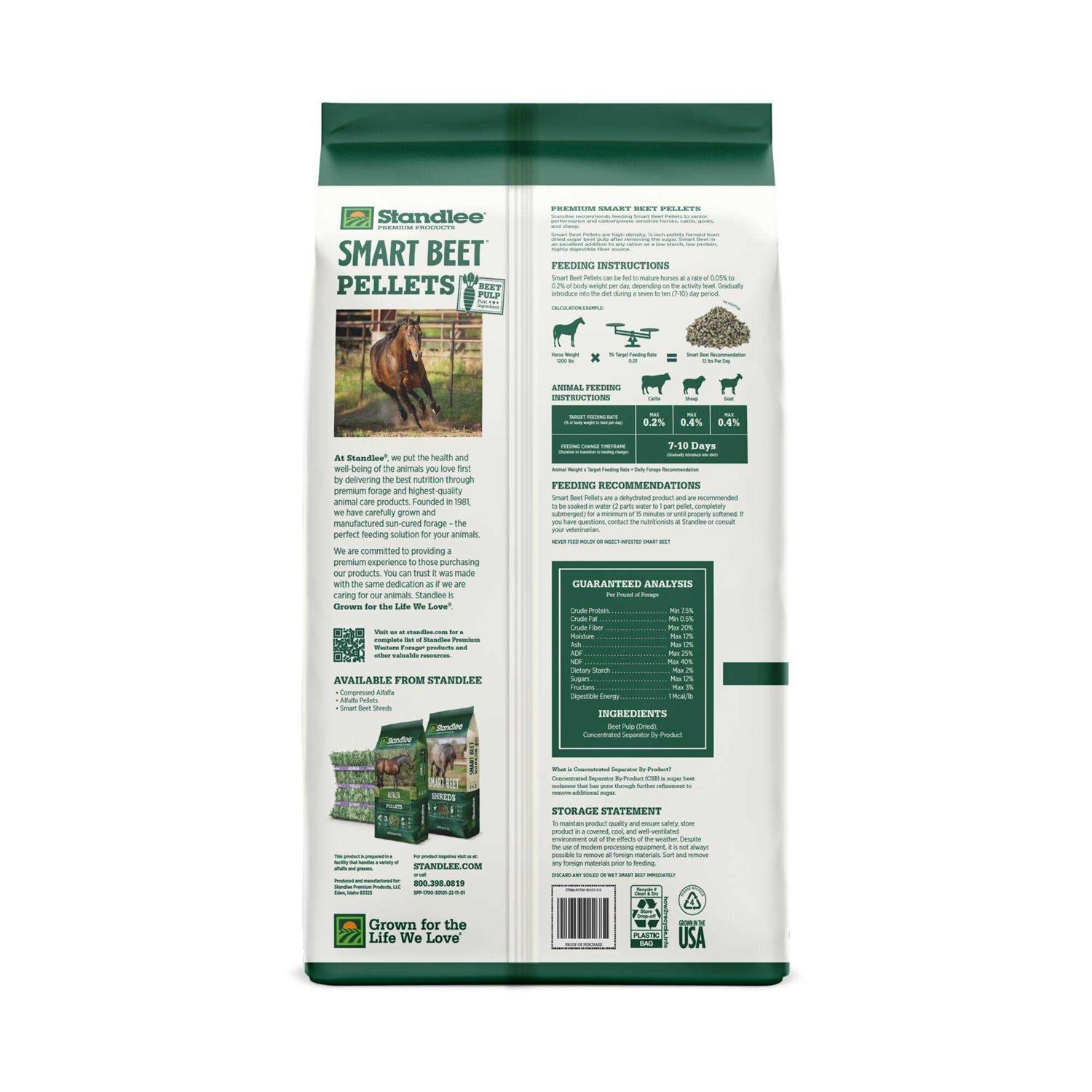Alternative view of Standlee Premium Smart Beet Pellets