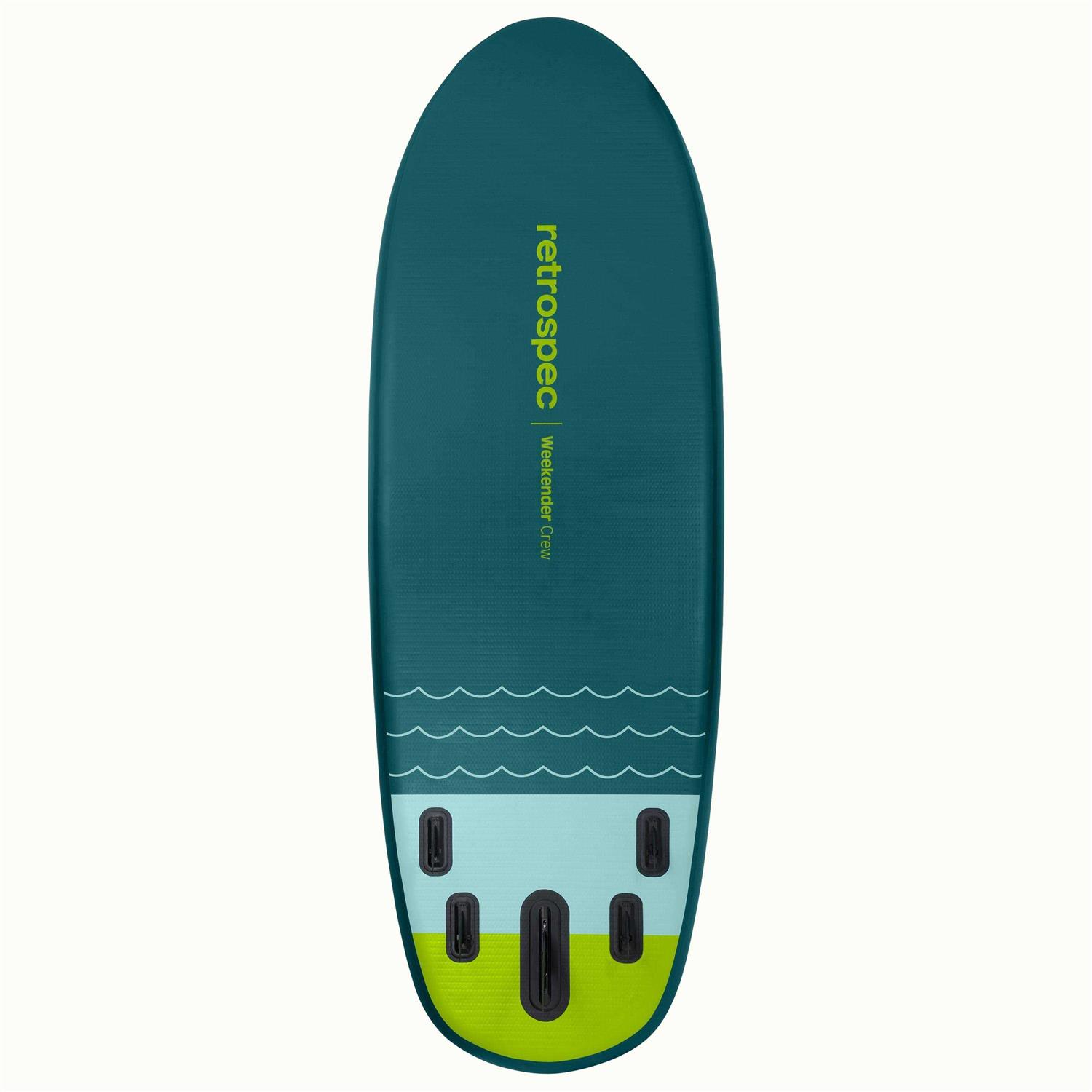 Retrospec Weekender Crew Multi Person Inflatable Paddle Board 12'/16 - Image 2