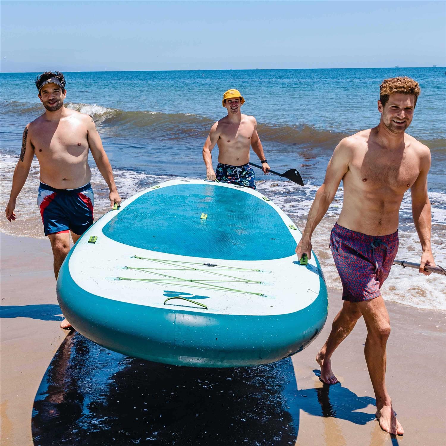 Retrospec Weekender Crew Multi Person Inflatable Paddle Board 12'/16 - Image 4