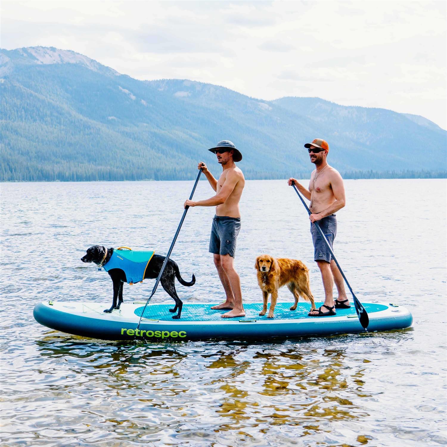 Retrospec Weekender Crew Multi Person Inflatable Paddle Board 12'/16 - Image 5