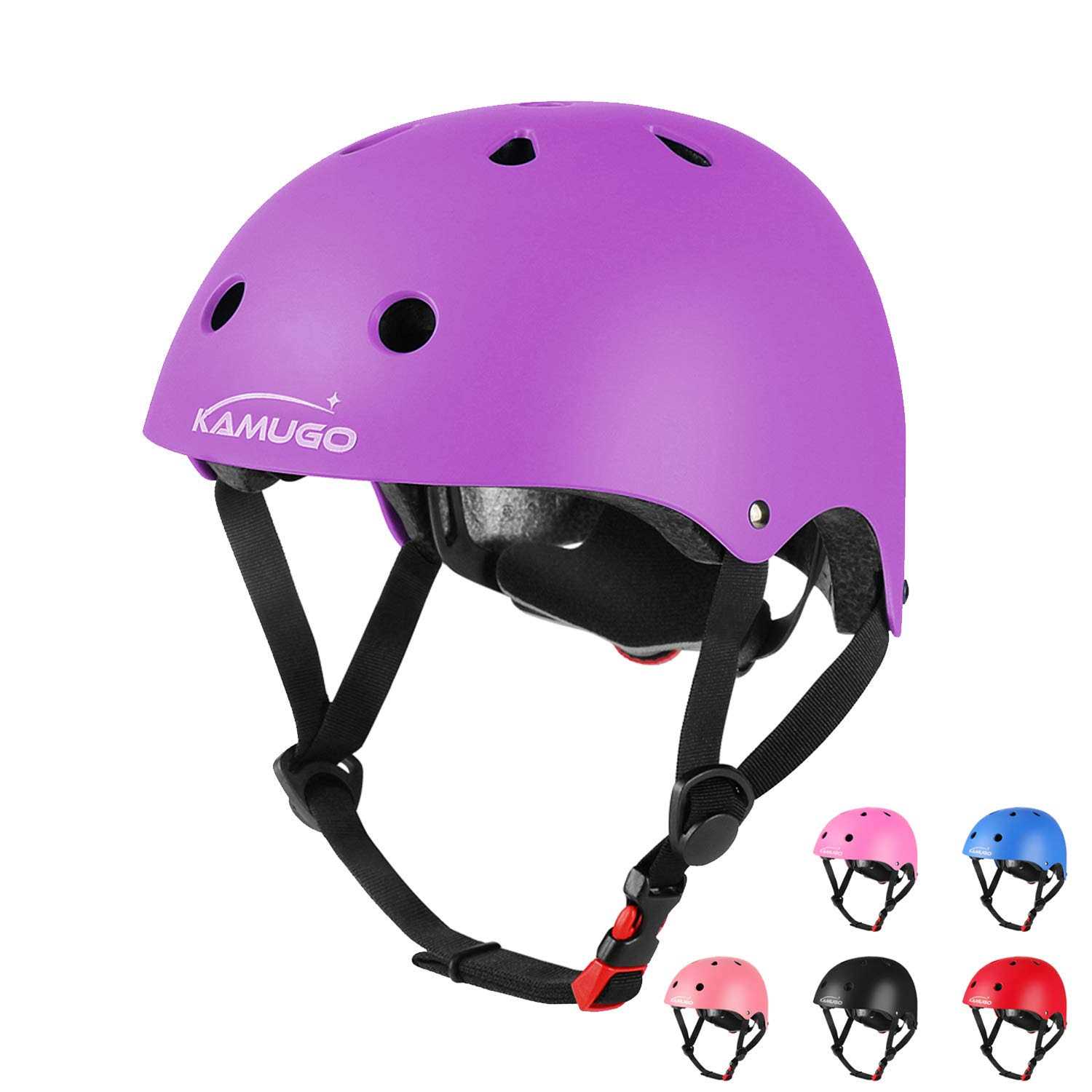 Kamugo Kids Adjustable Helmet Toddler Kids Ages Boys Girls