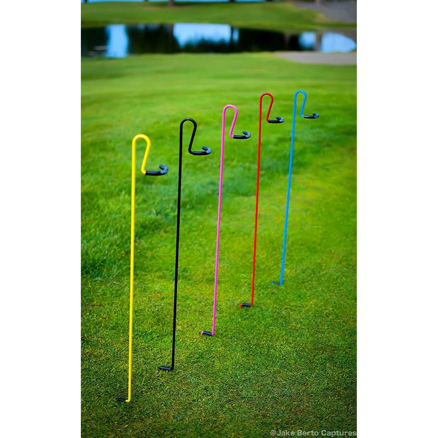 Stepkick Caddy by Bronwyck The World's Premier Golf Club Stand. Watch Video
