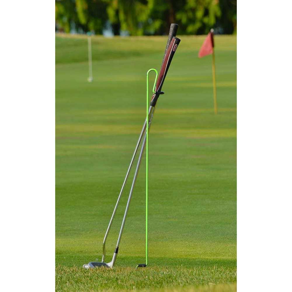 Stepkick Caddy by Bronwyck The World's Premier Golf Club Stand. Watch Video