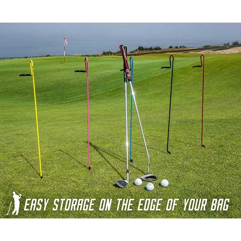 Alternative view of Stepkick Caddy by Bronwyck The World's Premier Golf Club Stand. Watch Video