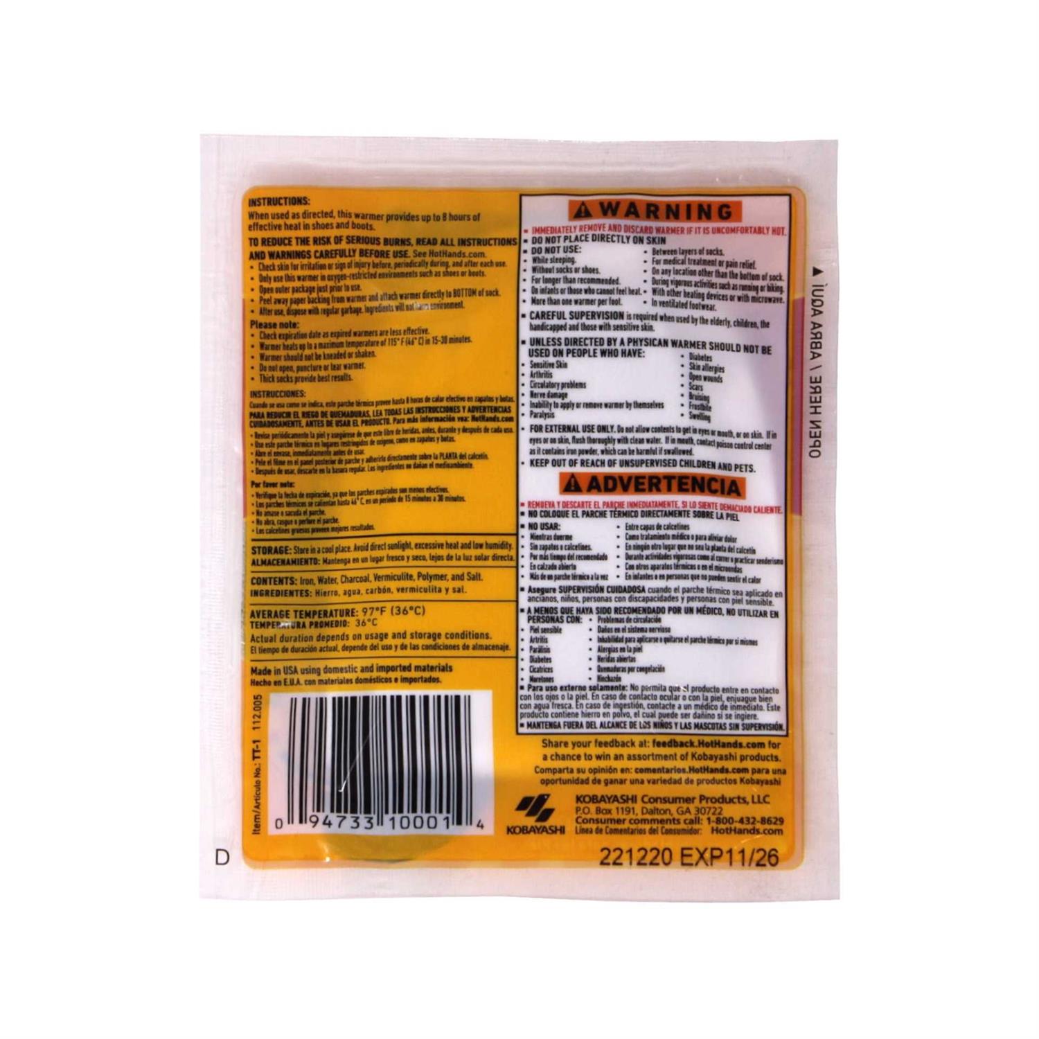 HotHands Toe Warmers - Image 3