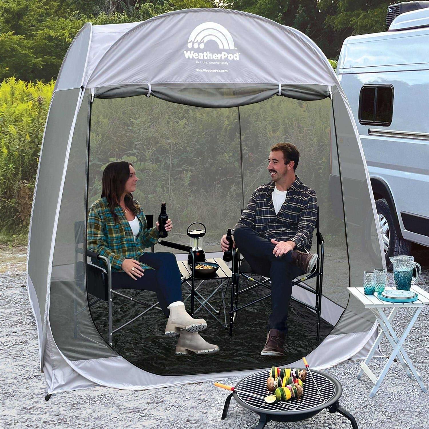 WeatherPod 4-Person Bug Screen Pop-Up Pod - Image 4