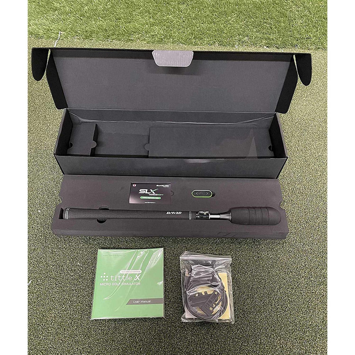 Swinglogic SLX MicroSim Indoor Golf Simulator with E6 Connect Compatibility - Image 5