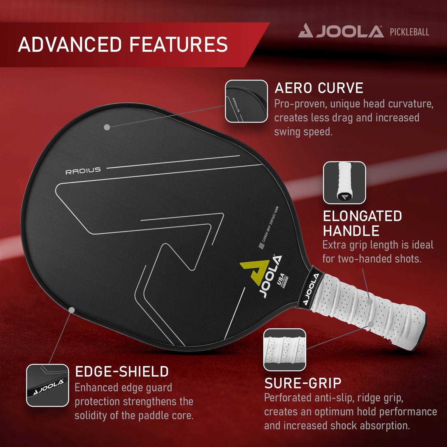 JOOLA Radius CGS Pickleball Paddle - Image 4