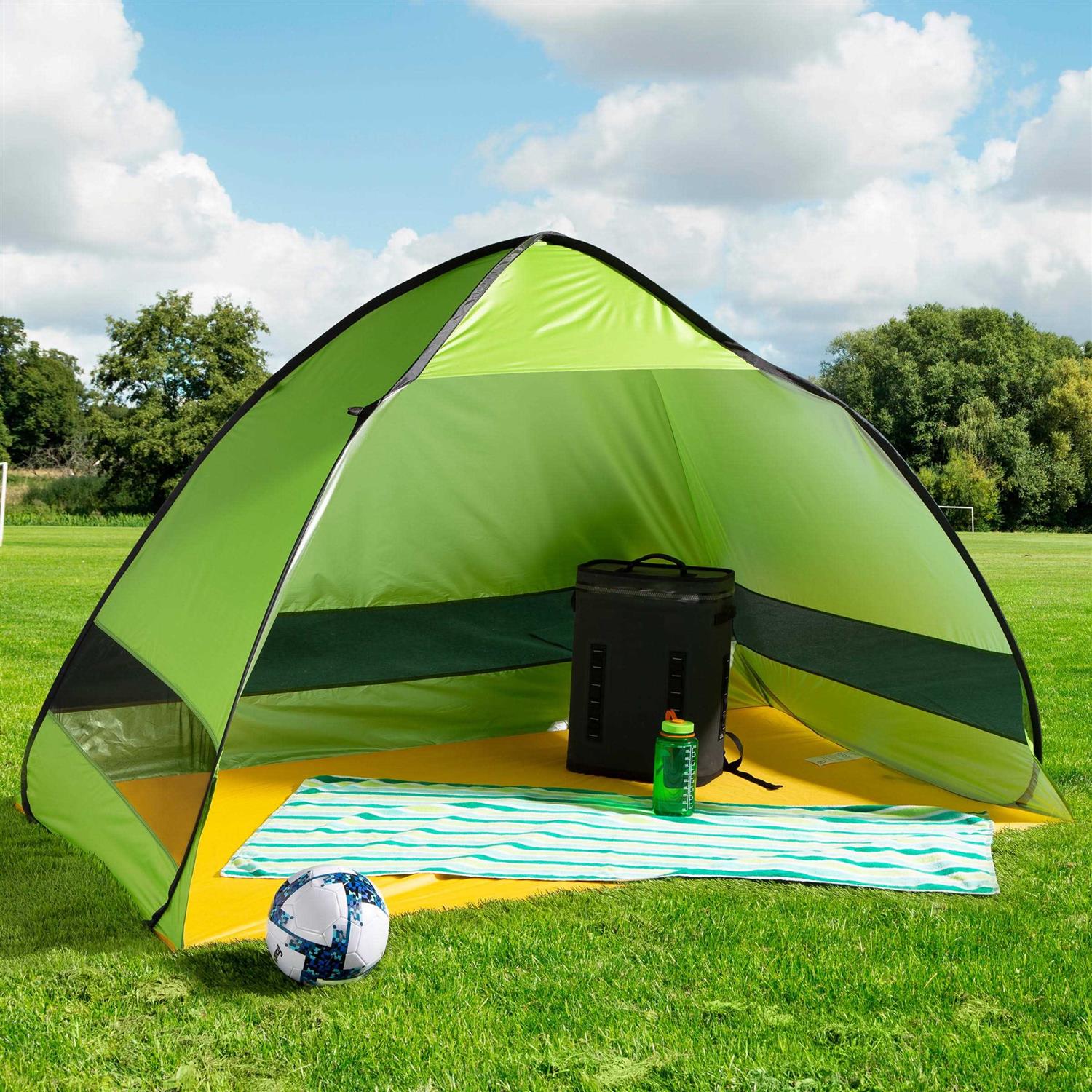 Wakeman Pop Up Beach Tent Sun Shelter with UV Protection and Ventilation - Image 5